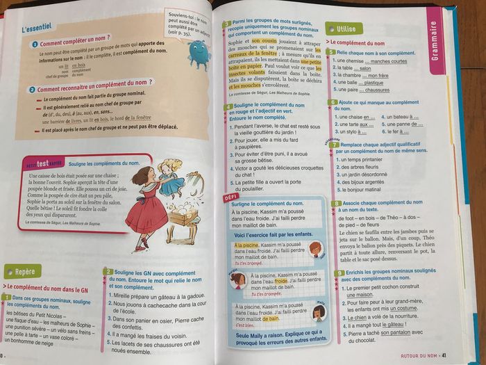 Grammaire et Cie Etude de la langue CE2 - Manuel de l'élève - photo numéro 9