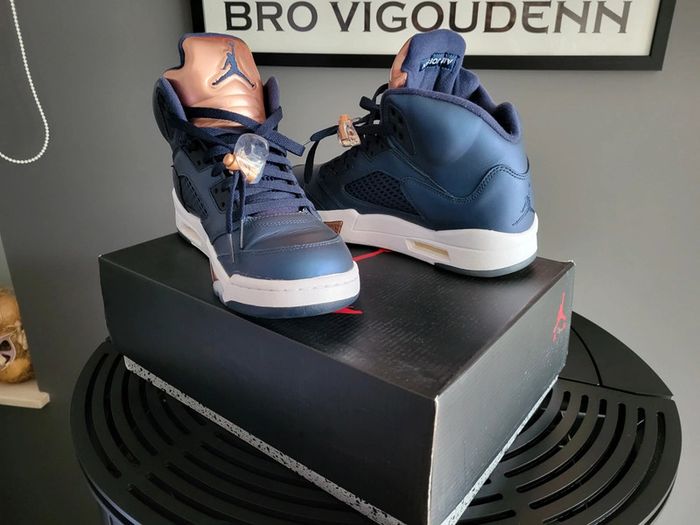 Basket jordan retro 5 bronze - photo numéro 2