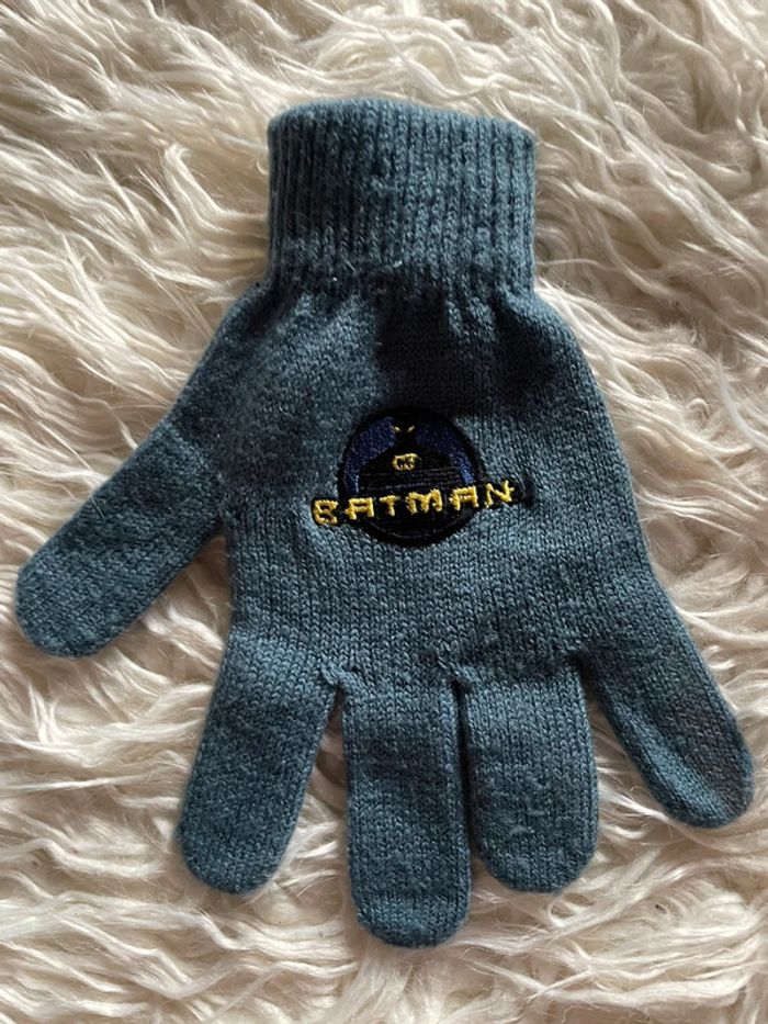 Gants laine Batman enfants - photo numéro 2