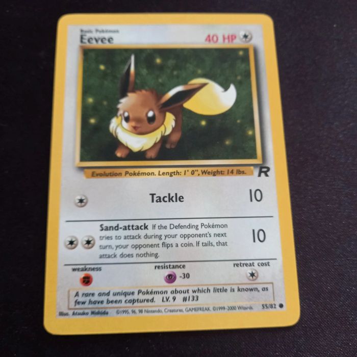 Carte pokemon eevee 55/82