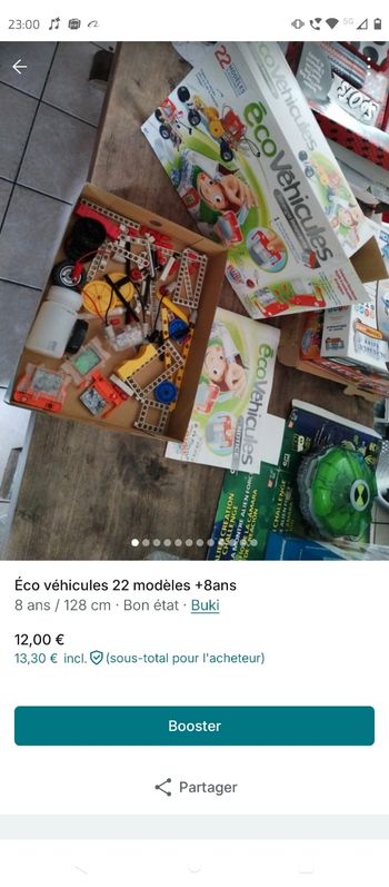 Lot  stem électricité véhicule mécanique