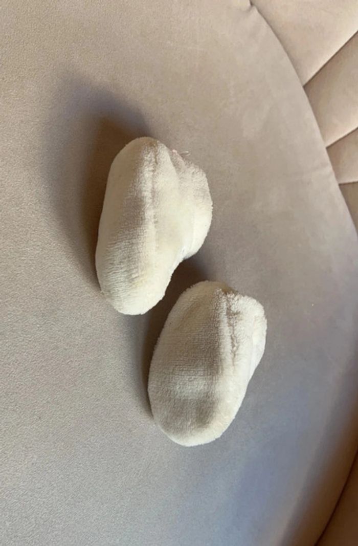 Lot 3 paires de chaussons bébé fille tailles 16 et 19 - Cadet Rousselle Hello Kitty Obaïbi - photo numéro 6