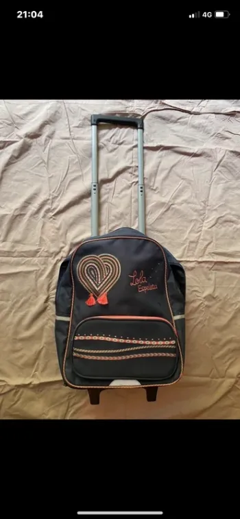 Cartable a roulette Lola espeleta