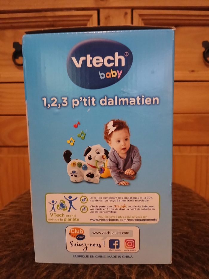 1 ,2,3.petit dalmatien interactif vtech - photo numéro 6