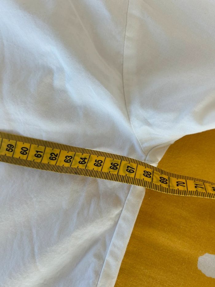 Chemise blanche gemo  été manches 3/4 - coton gemo taille 40 - photo numéro 8