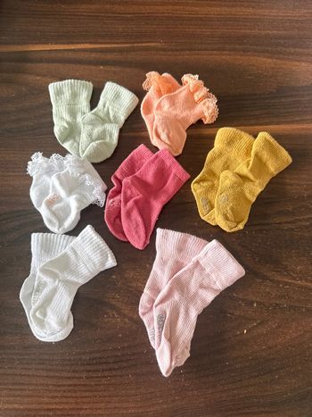 Lot de sept paires de chaussettes