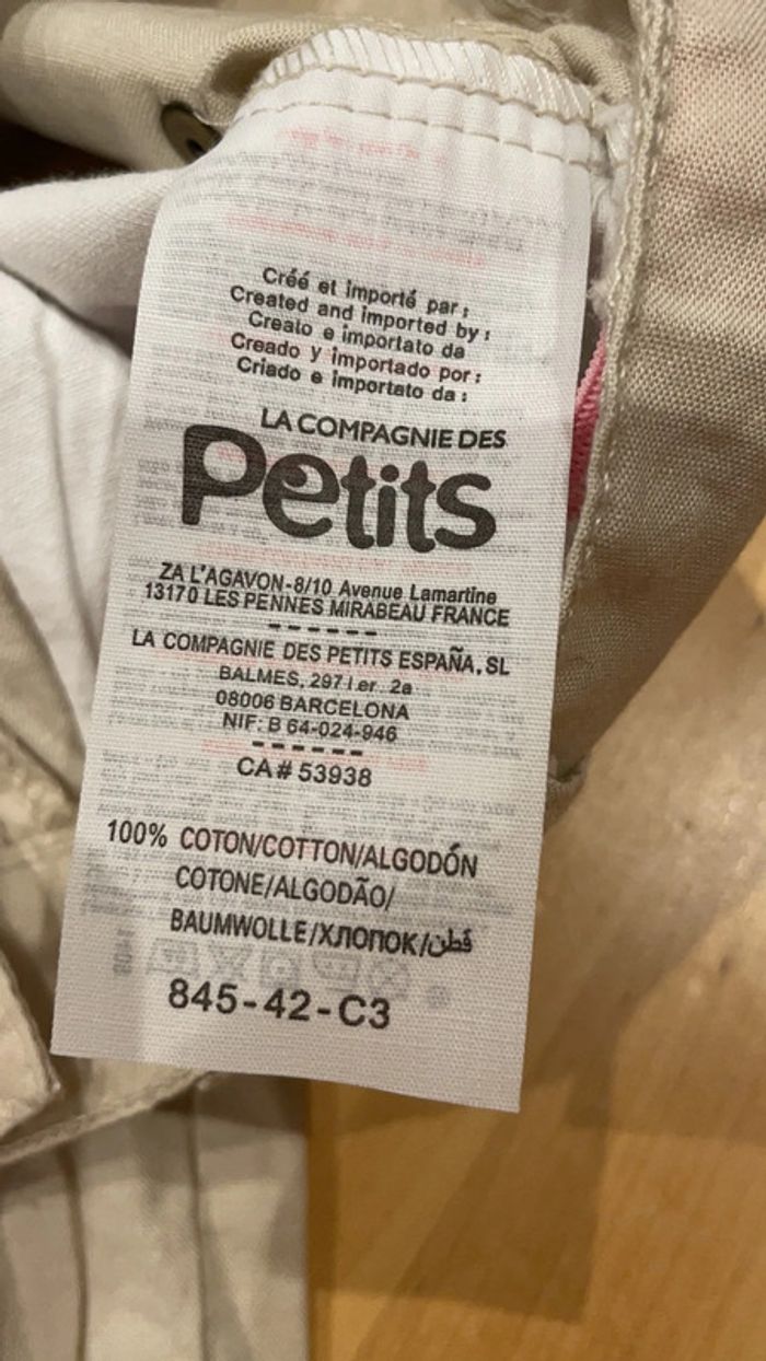 Pantacourt léger type sarouel la compagnie des petits - photo numéro 9