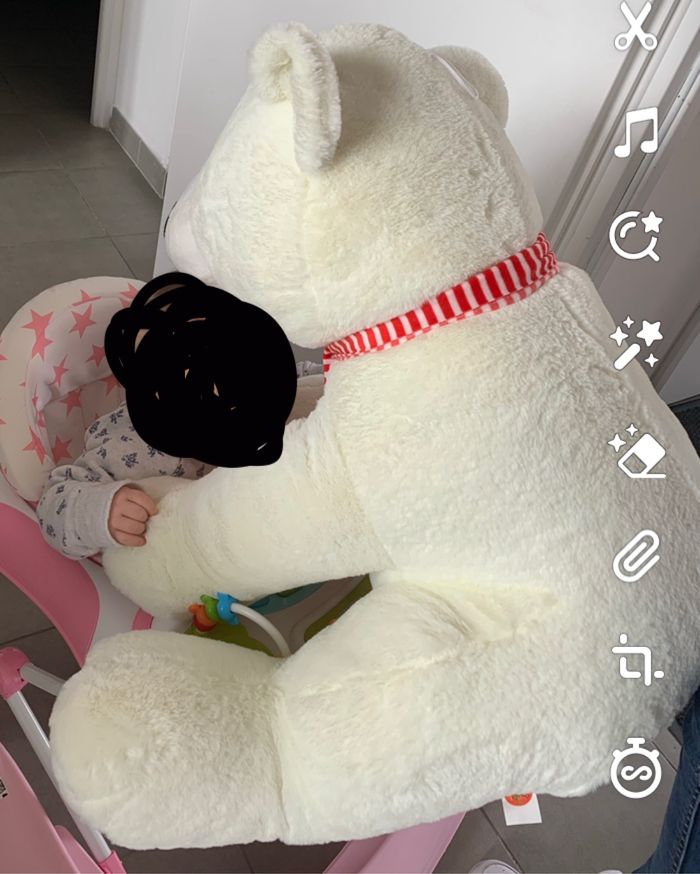 Grand ours peluche - photo numéro 2
