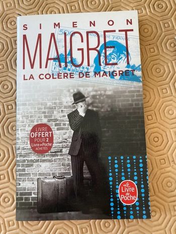 livre la colère de maigret