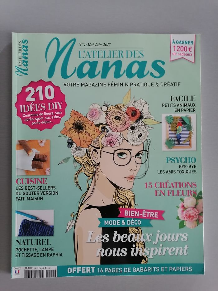 Lot 8 numéro revues loisirs - "L'atelier des nanas" - photo numéro 5