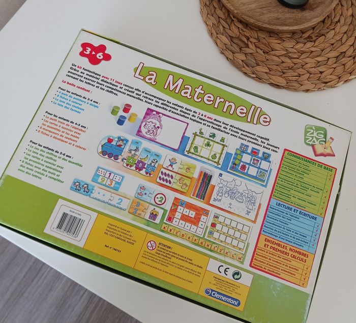 Coffret jeux maternelles - photo numéro 3
