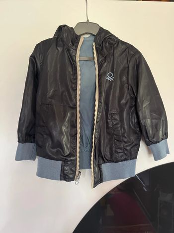 Veste imperméable réversible