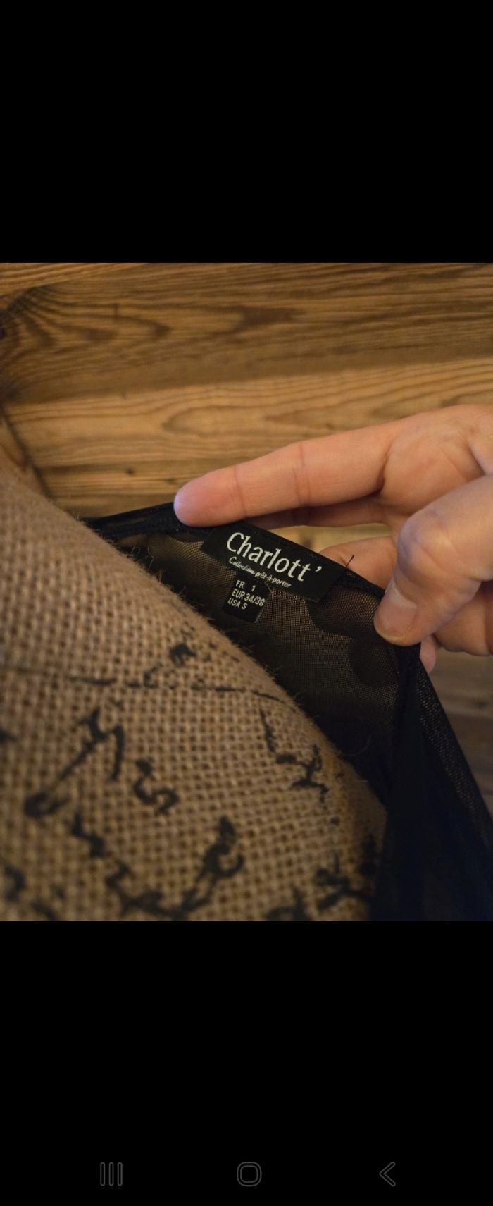 Haut manches longues transparentes Charlott' - photo numéro 5