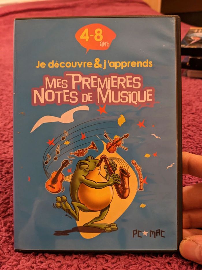 Je découvre et j'apprends mes premières notes de musique