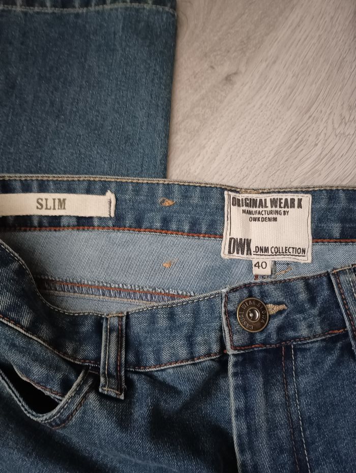Jean slim taille 40 homme - photo numéro 2