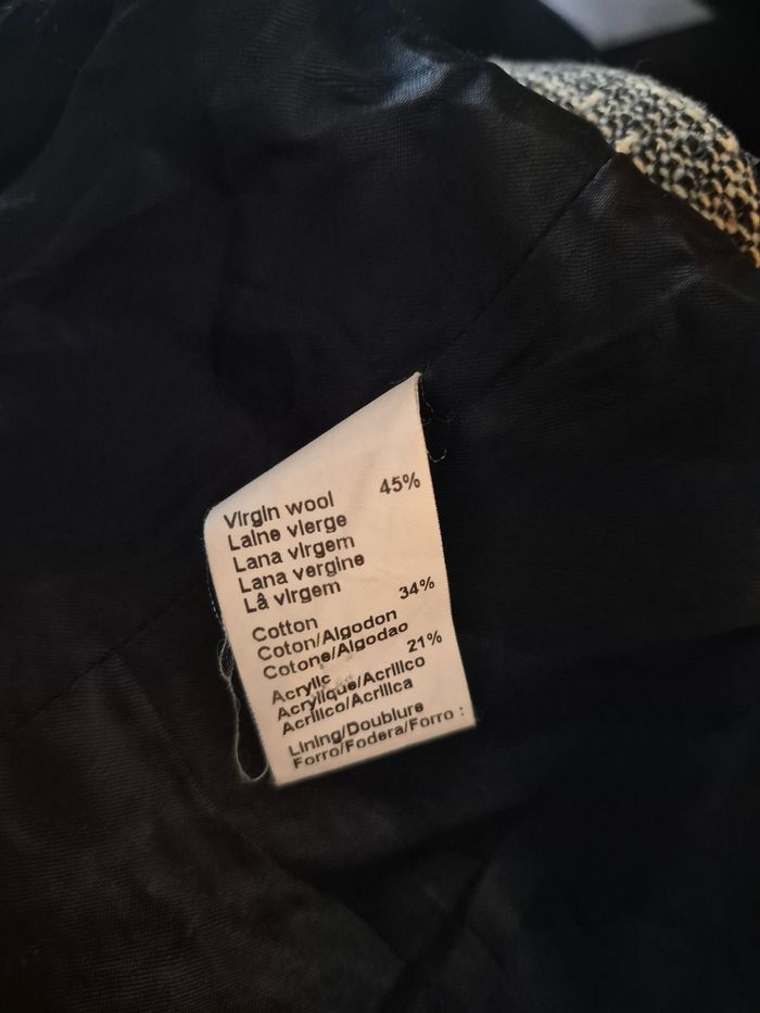 Manteau Gerard Darel taille 38 avec de 45% de laine - photo numéro 4