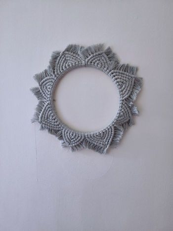 Macramé gris