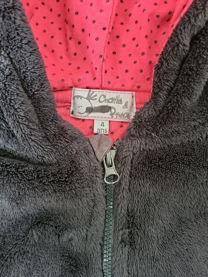Polaire fille 4 ans charlie & prune très bon état - photo numéro 2
