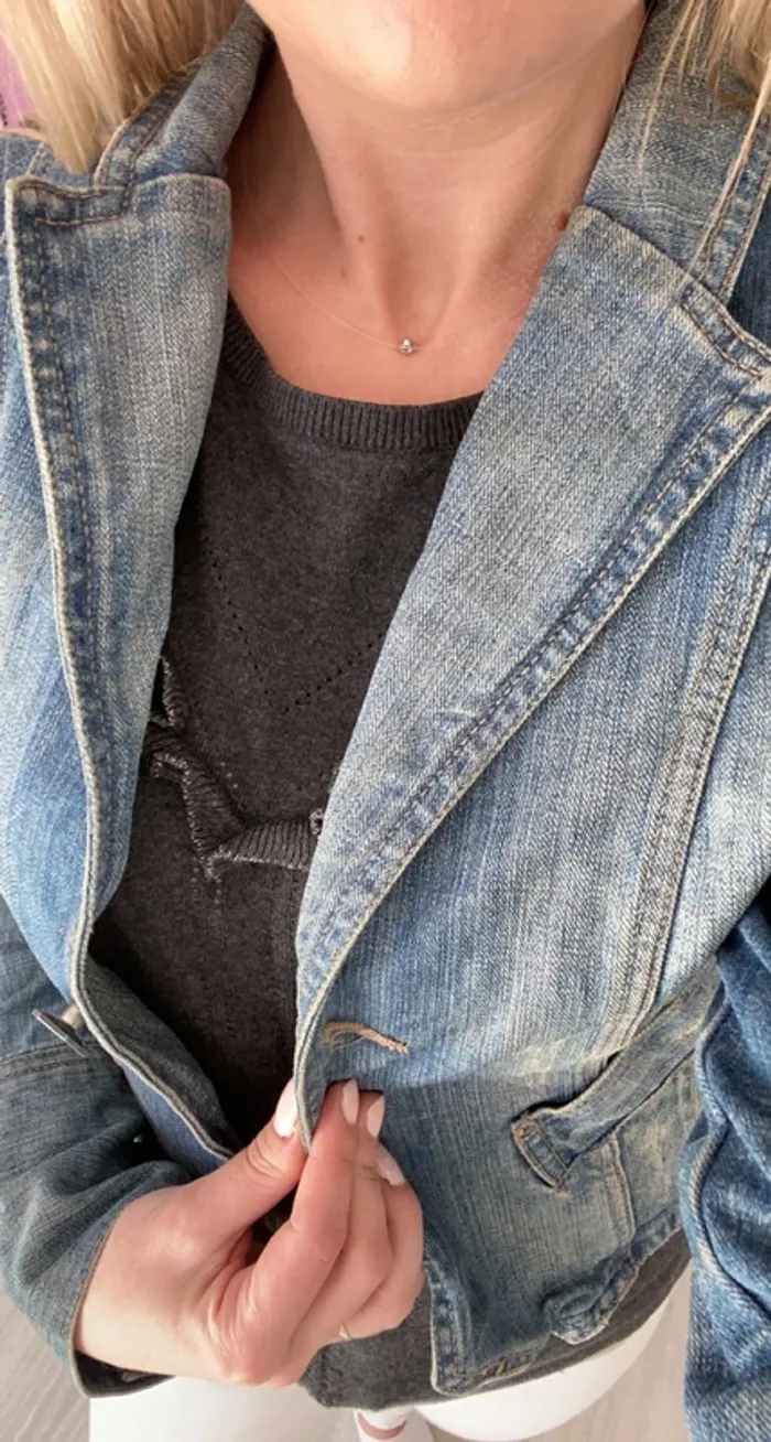 Veste en jeans Etam - photo numéro 2