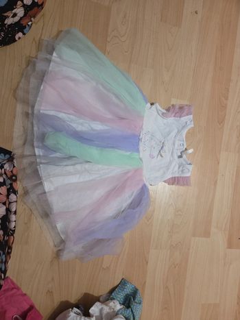 Robe licorne 12mois orchestra