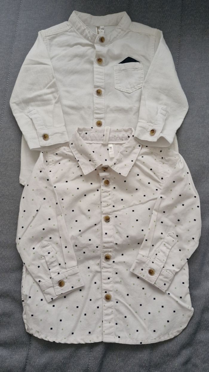 3 chemises bébé garçon - photo numéro 4