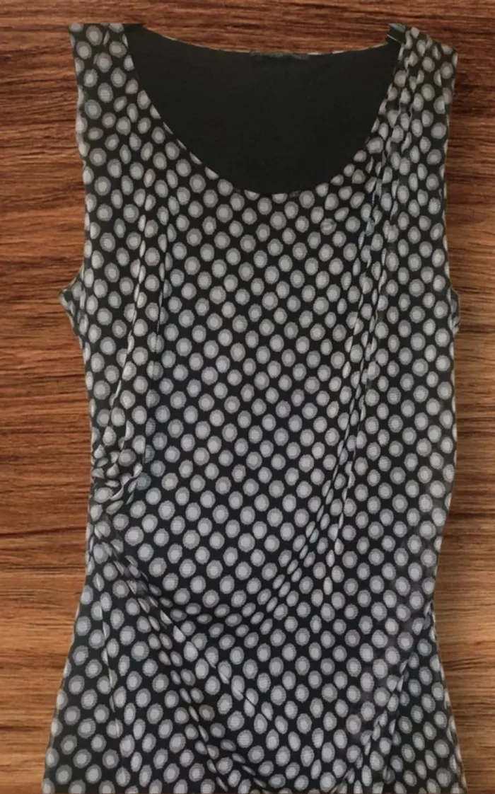 Robe élégante à pois - Taille M - photo numéro 2