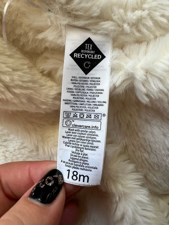 Doudoune motifs arc-en-ciel taille 18 mois Tex - photo numéro 9