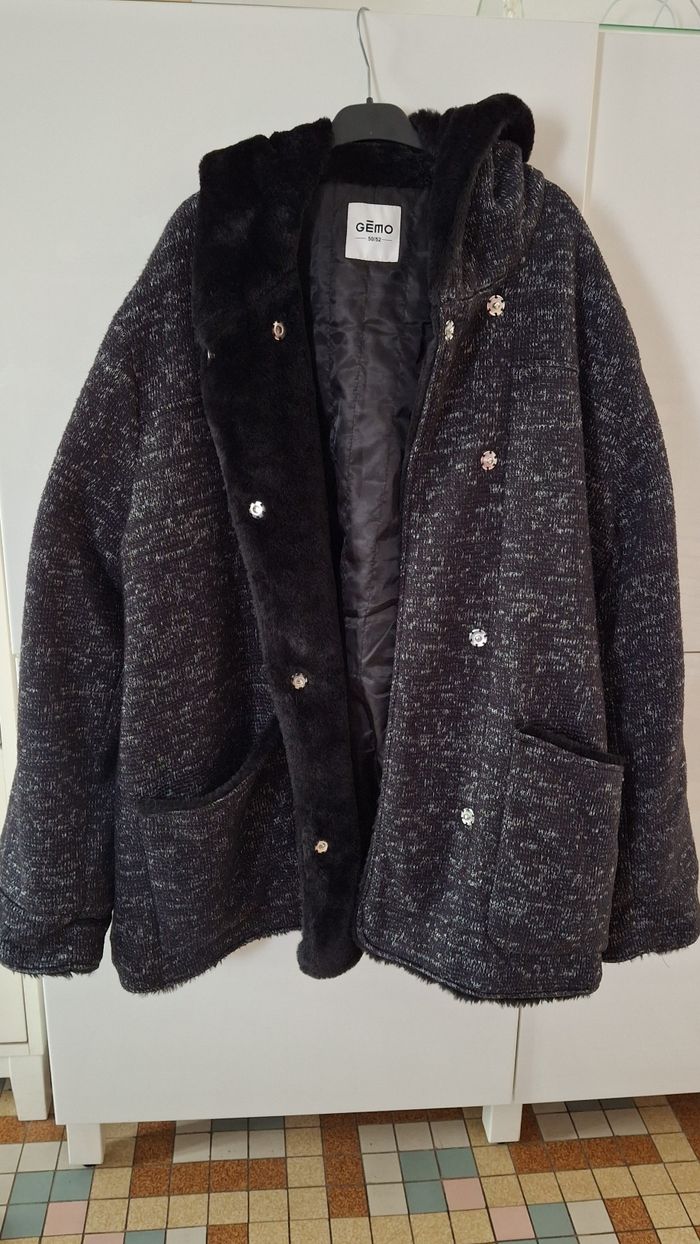 Manteau femme grande taille - photo numéro 3