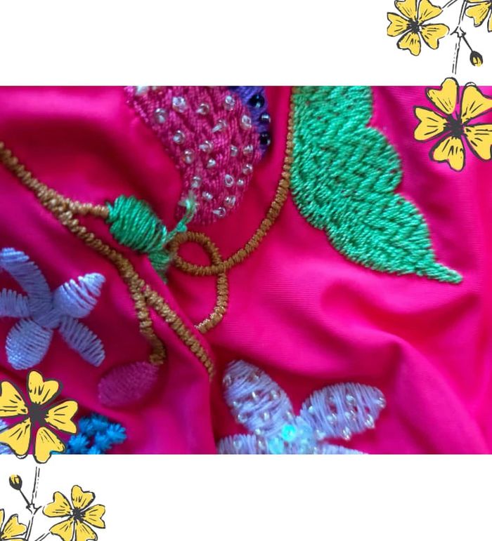 Haut de bikini brodé - Goldenpoint - Taille 80 : équiv. bonnet B/C, 90B FR – Neuf avec étiquette - photo numéro 5