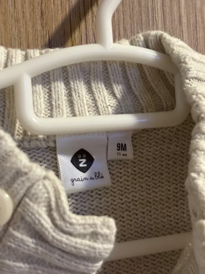 Pull blanc - photo numéro 3