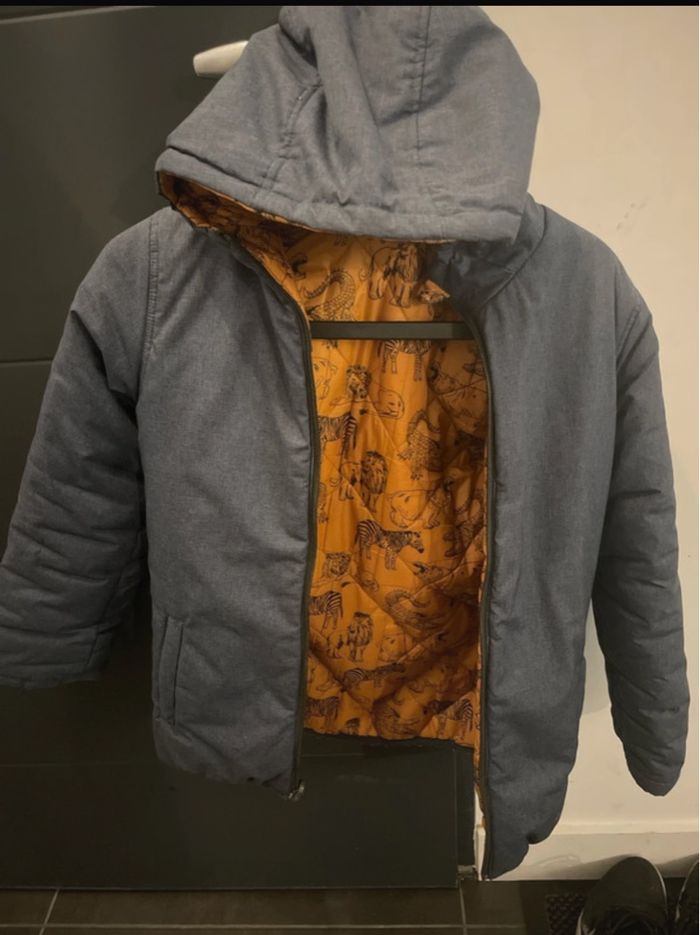 Manteau garçon réversible - photo numéro 3