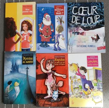 Lot de 6 livres 9-10 ans