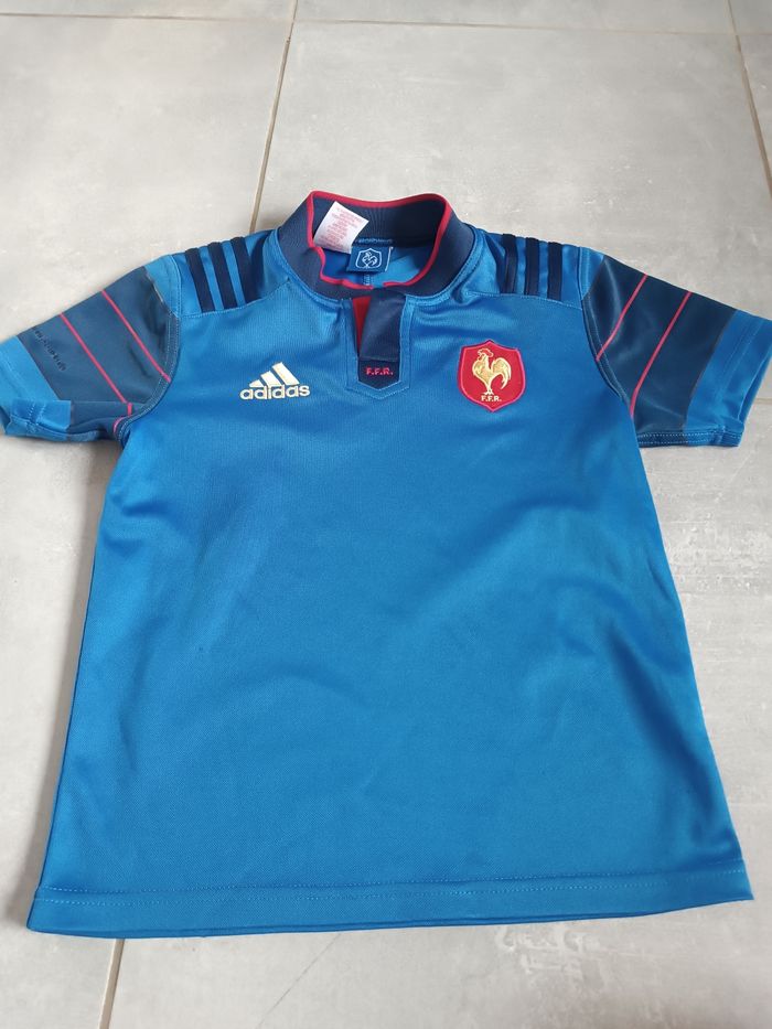 T-shirt rugby france garçon 10 ans