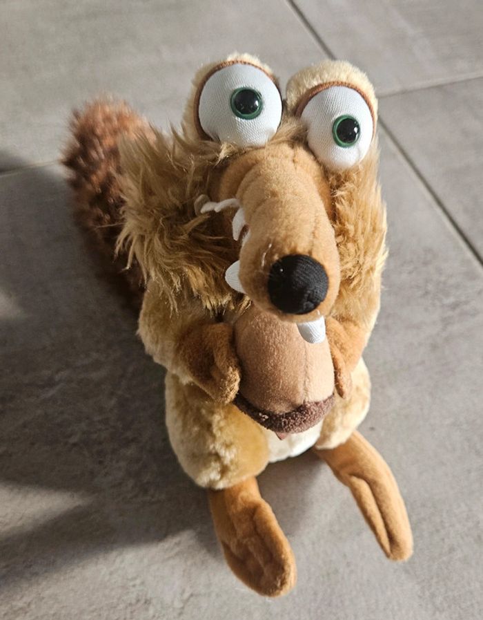 Peluche scrat age de glace 2 - photo numéro 2