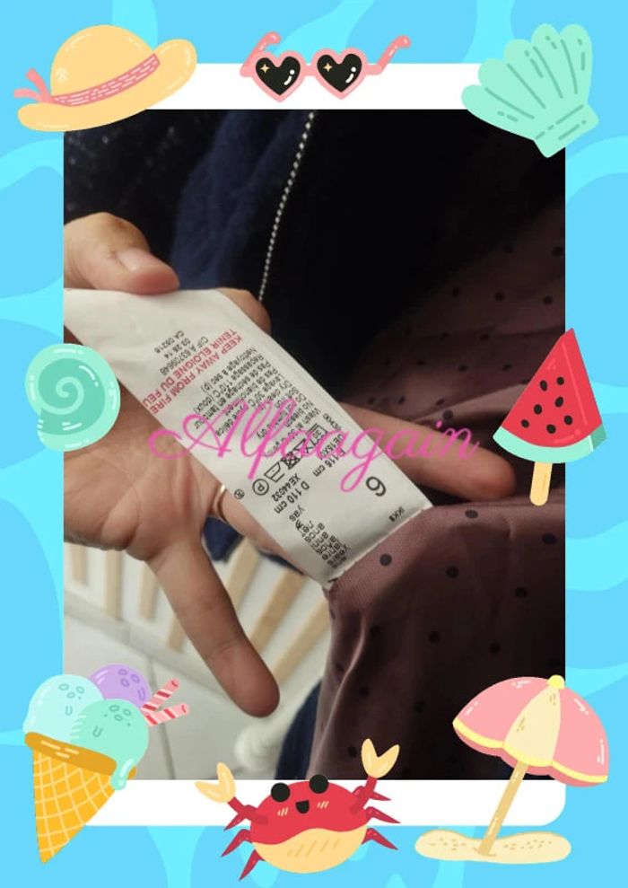 Manteau IKKS sequins bleu 6ans - photo numéro 9