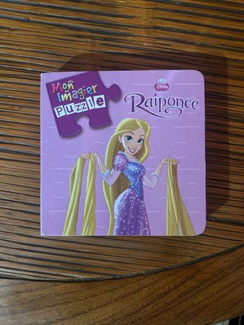 Livre puzzle  Raiponce