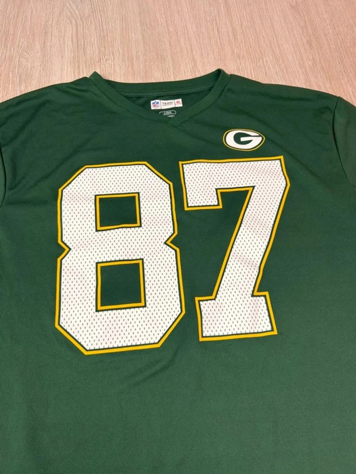 T-shirt NFL Team Apparel Green Bay Packers Jordy Nelson #87 - photo numéro 4