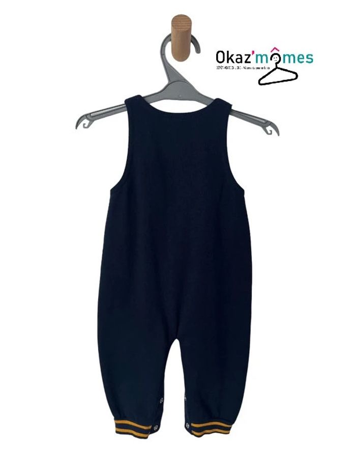 Salopette bébé souple et confortable doublée polaire - taille 6 mois - photo numéro 3