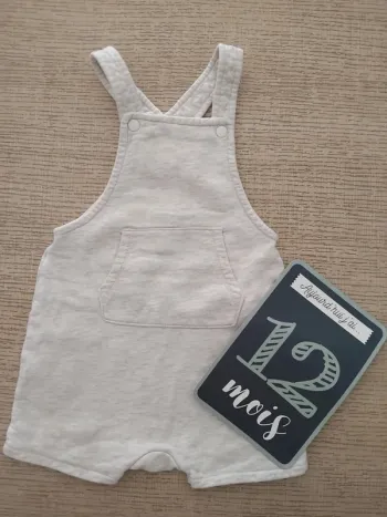 Salopette 12 mois / 80 cm