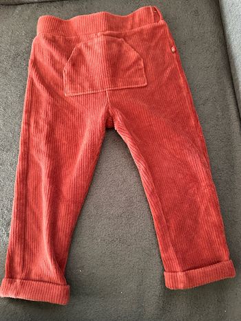 Pantalon velours élastique 86