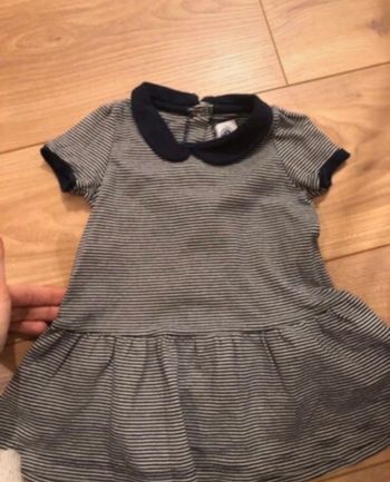 Robe petit bateau 12 mois