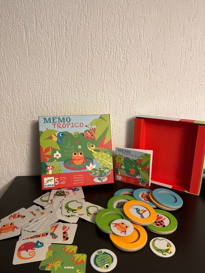 Jeu de mémoire «MÉMO TROPICO » - photo numéro 3