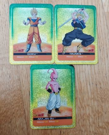 Lot Carte prism Lamincard Dragon Ball Z part serie 5 ITA cards DBZ Holo set sp S