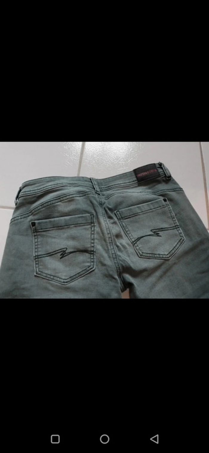 Jeans femme skinny gris vert Street One - photo numéro 19