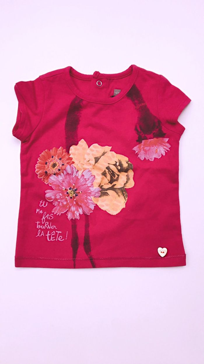 T-shirt catimini 6 mois (68)