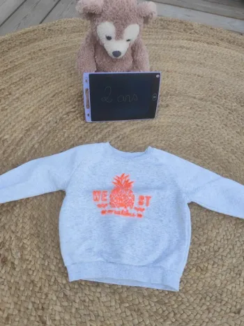 Pull 2 ans mixte