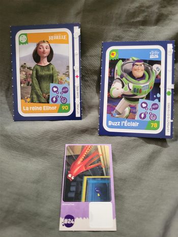 Cartes Disney jouons, rêvons Auchan 2024