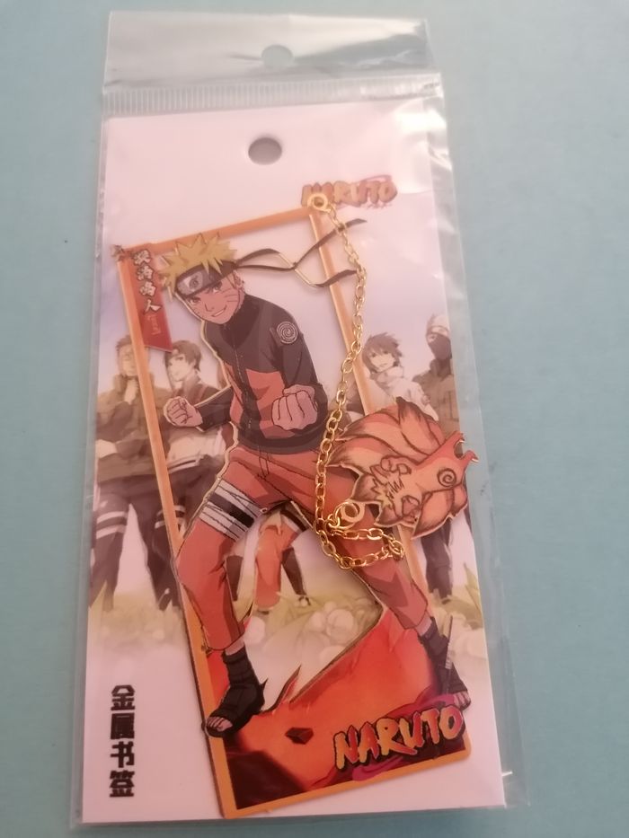 Marque page Naruto en métal - photo numéro 3