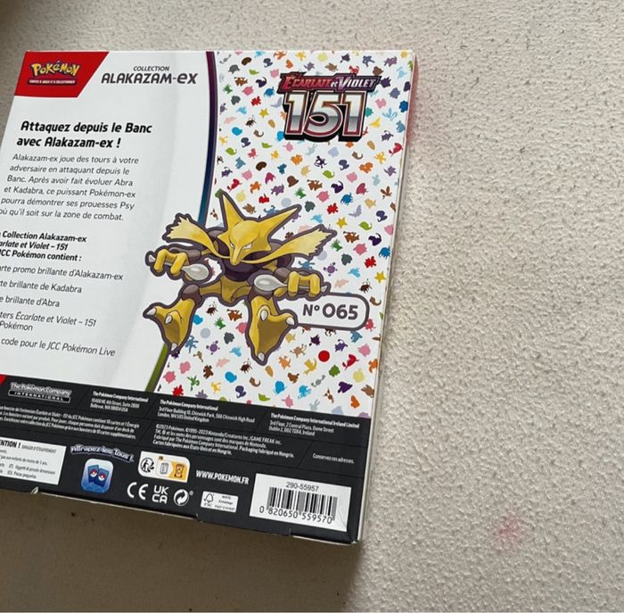Coffret 151 alakazam - Pokémon FR - photo numéro 3