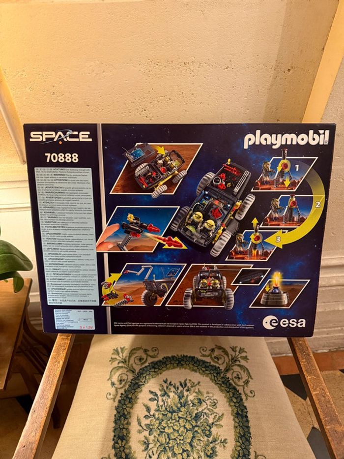 NEUF Coffret figurines Playmobil 70888 Unité mobile spatiale astronautes navette espace cosmonaute - photo numéro 2